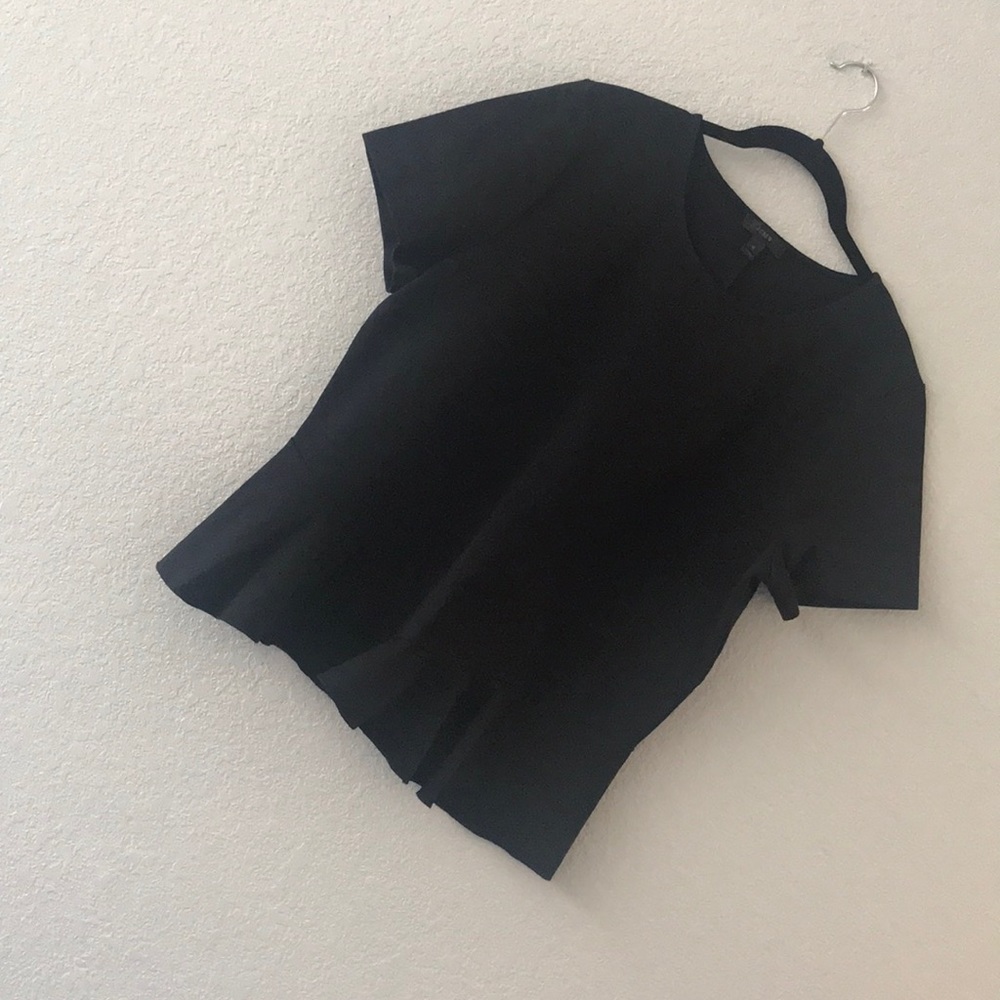 Jcrew peplum short sleeve